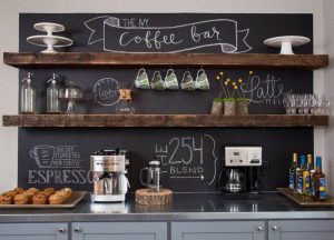 نام وسایل کافه بار خانگی | نکات مهم در طراحی و نورپردازی کافی بار خانگی